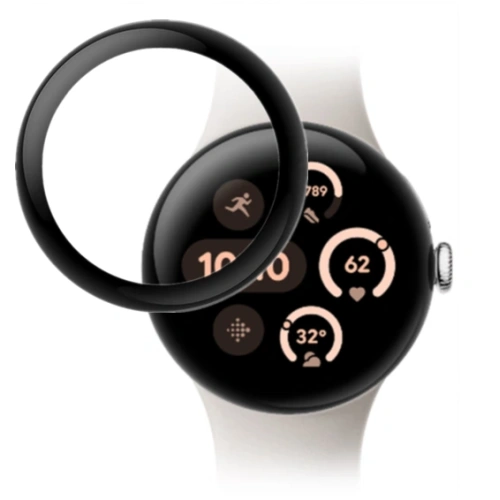 Szkło hybrydowe Bizon Glass Watch Edge Hybrid do Google Pixel 3 41 mm czarne