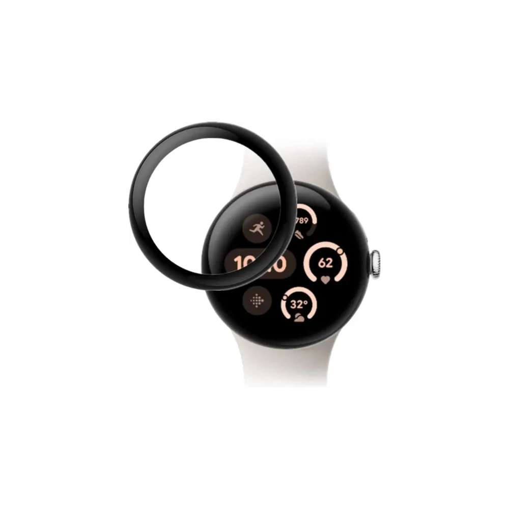 Wholesale Bizon Glass Watch Edge Hybrid Google Pixel 3 41 mm black - BIZ6452 - {ean13} - Hurt
