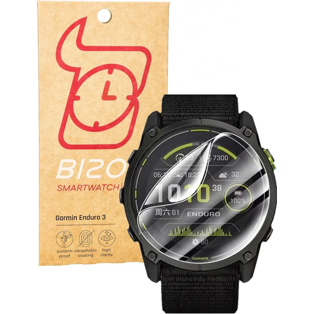 Hurtownia GSM - Bizon üveg óra hidrogel Garmin Enduro 3 [2 PACK] - BIZ6454 - {ean13} - Hurt
