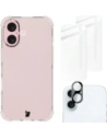 Wholesale Bizon Case Clear Pack case + 2x tempered glass + lens glass Apple iPhone 16 - BIZ6455 - {ean13} - Hurt