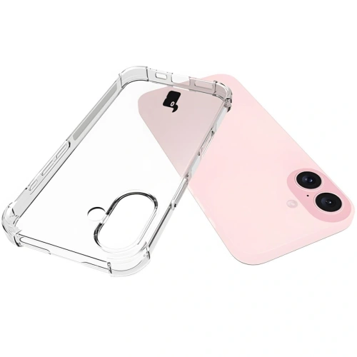 Etui + 2x szkło hartowane na ekran + szkło na obiektyw Bizon Case Clear Pack do Apple iPhone 16