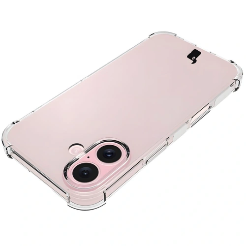 Etui + 2x szkło hartowane na ekran + szkło na obiektyw Bizon Case Clear Pack do Apple iPhone 16