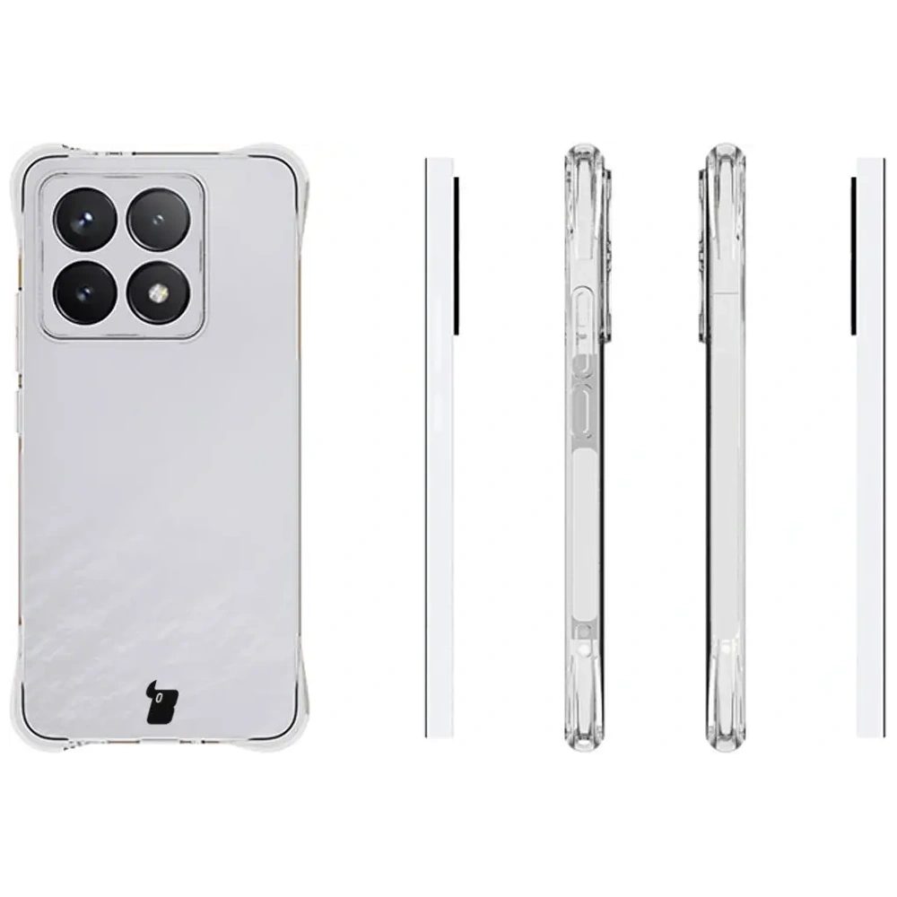 Hurtownia GSM - Elastyczne etui Bizon Case Salpa do Xiaomi 14T przezroczyste - BIZ6456 - {ean13} - Hurt