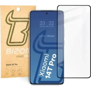 Hurtownia GSM - Bizon Glass Edge 2 Xiaomi 14T Pro fekete - BIZ6459 - {ean13} - Hurt