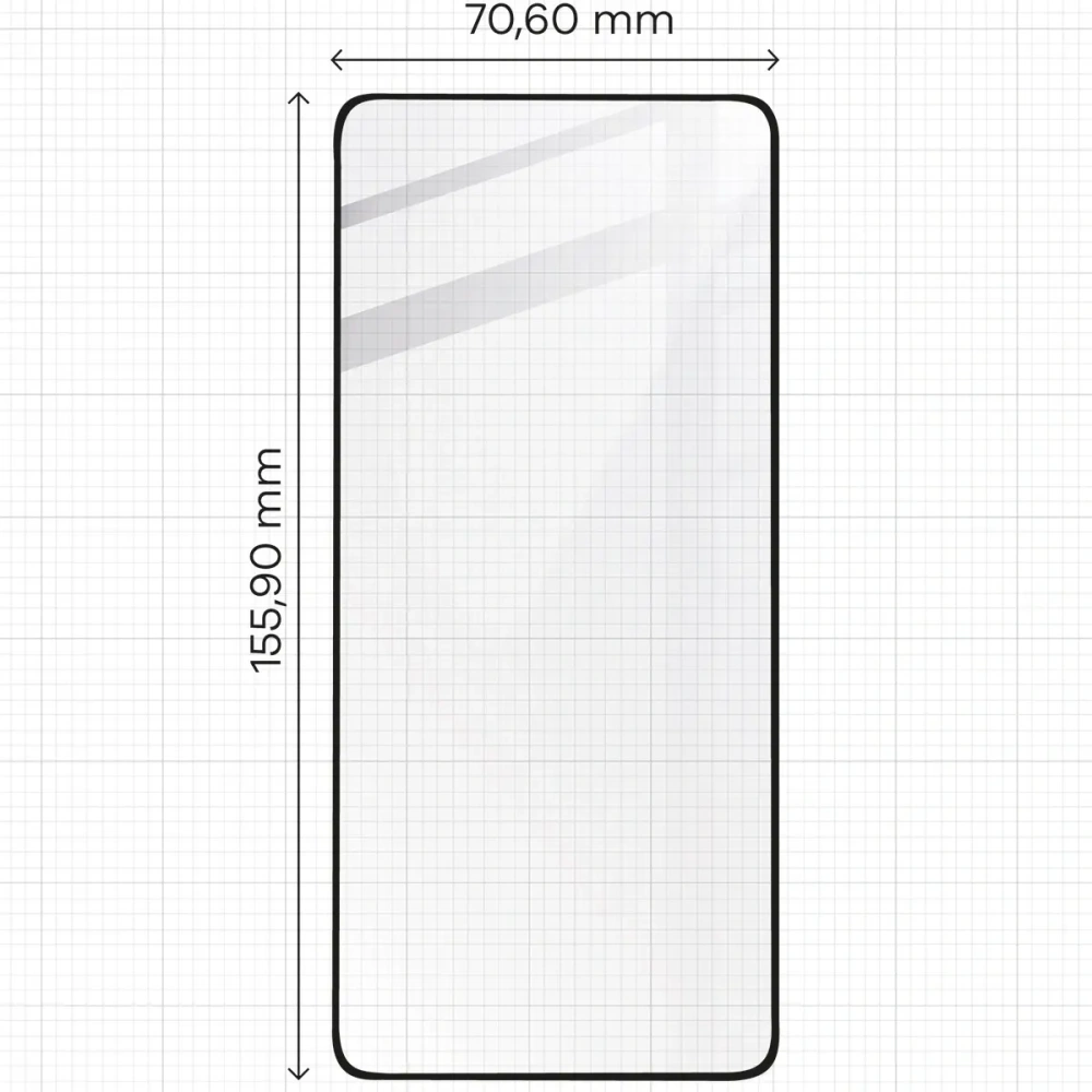 Hurtownia GSM - Bizon Glass Edge 2 Xiaomi 14T Pro fekete - BIZ6459 - {ean13} - Hurt