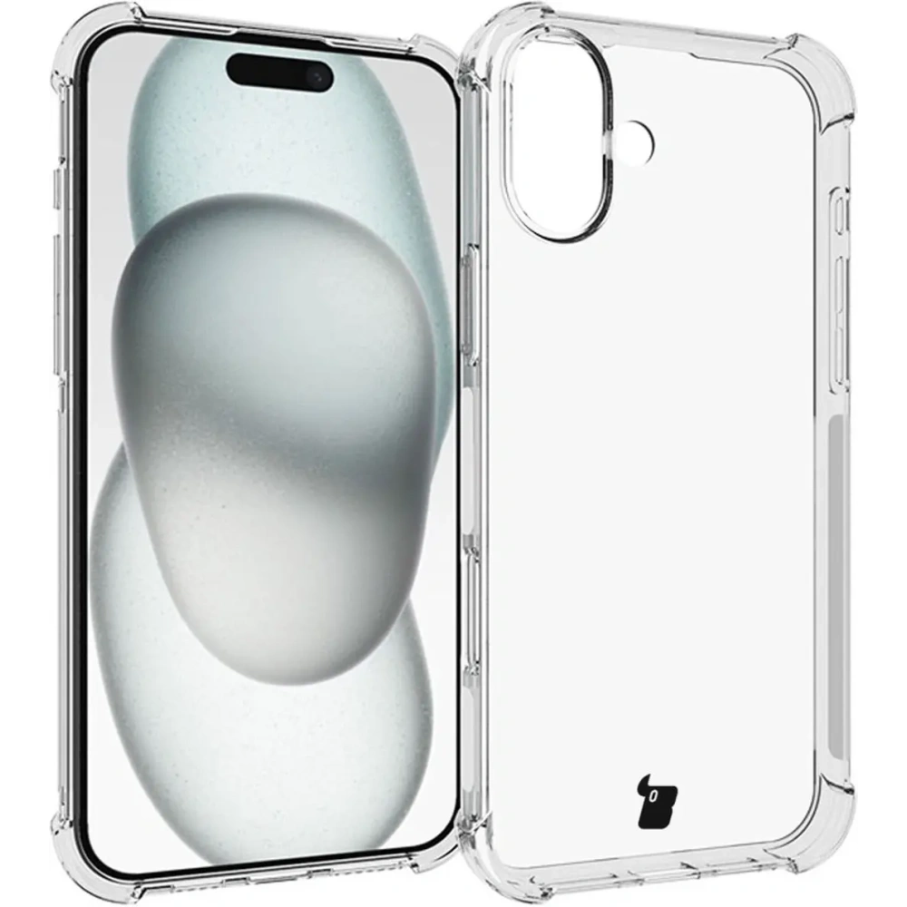 Hurtownia GSM - Etui + 2x tvrzené sklo na displej + sklo na objektiv Bizon Case Clear Pack pro Apple iPhone 16 Plus - BIZ6460 - {ean13} - Hurt