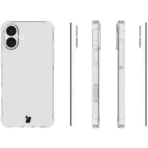 Hurtownia GSM - Bizon Case Clear Pack Hülle + 2x gehärtetes Glas + Linsen Glas Apple iPhone 16 Plus - BIZ6460 - {ean13} - Hurt