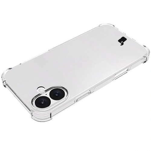 Etui + 2x szkło hartowane na ekran + szkło na obiektyw Bizon Case Clear Pack do Apple iPhone 16 Plus