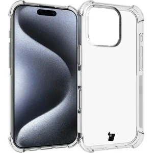 Hurtownia GSM - Etui + 2x tvrzené sklo na displej + sklo na objektiv Bizon Case Clear Pack pro Apple iPhone 16 Pro - BIZ6461 - {ean13} - Hurt