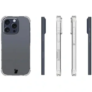 Hurtownia GSM - Etui + 2x tvrzené sklo na displej + sklo na objektiv Bizon Case Clear Pack pro Apple iPhone 16 Pro - BIZ6461 - {ean13} - Hurt