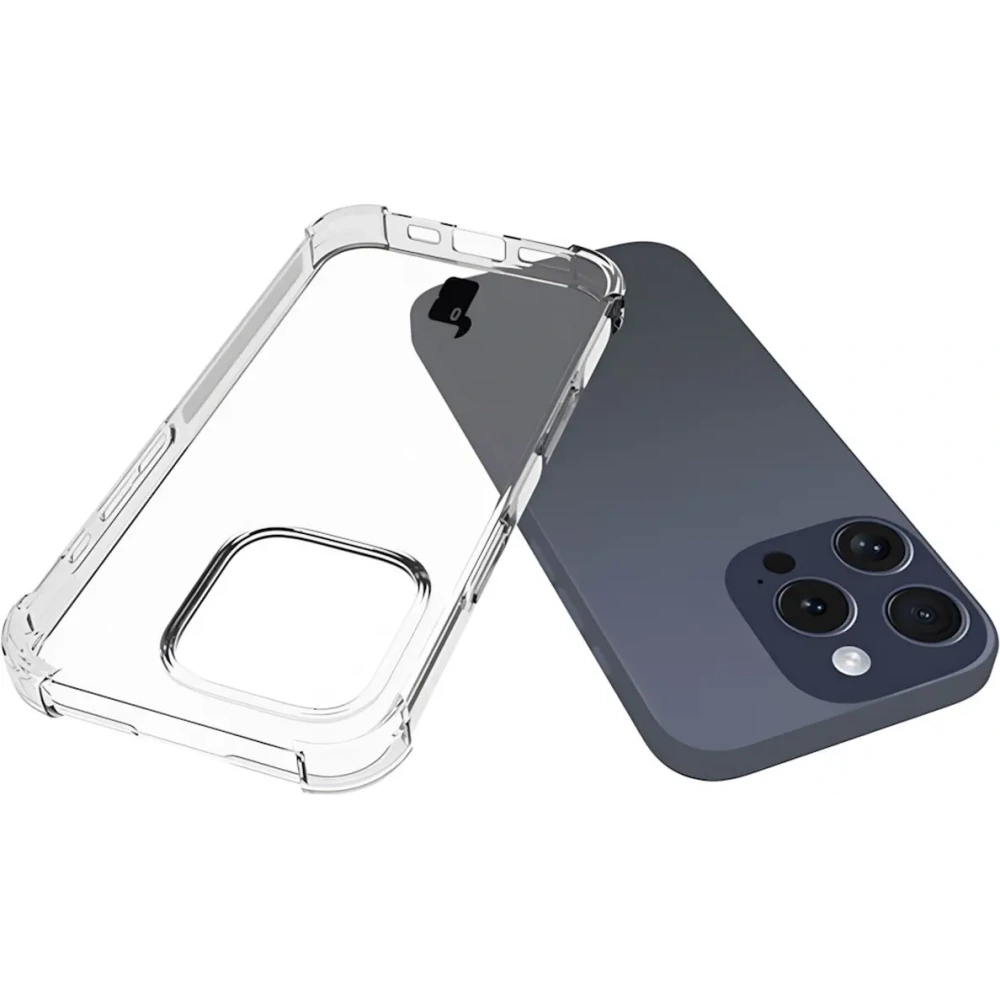 Hurtownia GSM - Bizon Case Clear Pack tok + 2x edzett üveg + lencse üveg Apple iPhone 16 Pro - BIZ6461 - {ean13} - Hurt