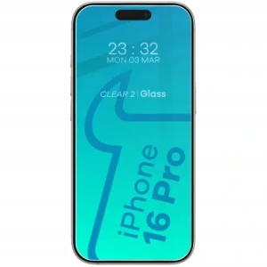 Hurtownia GSM - Etui + 2x tvrzené sklo na displej + sklo na objektiv Bizon Case Clear Pack pro Apple iPhone 16 Pro - BIZ6461 - {ean13} - Hurt