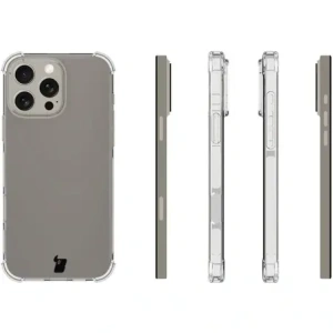 Hurtownia GSM - Bizon Case Clear Pack carcasă + 2x sticlă securizată + sticlă pentru lentilă Apple iPhone 16 Pro Max - BIZ6462 - {ean13} - Hurt