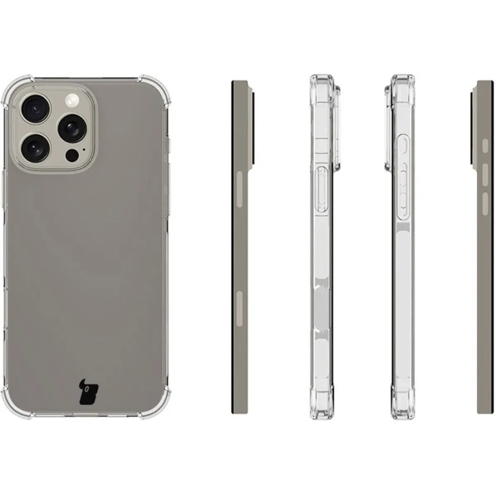 Wholesale Bizon Case Clear Pack case + 2x tempered glass + lens glass Apple iPhone 16 Pro Max - BIZ6462 - {ean13} - Hurt