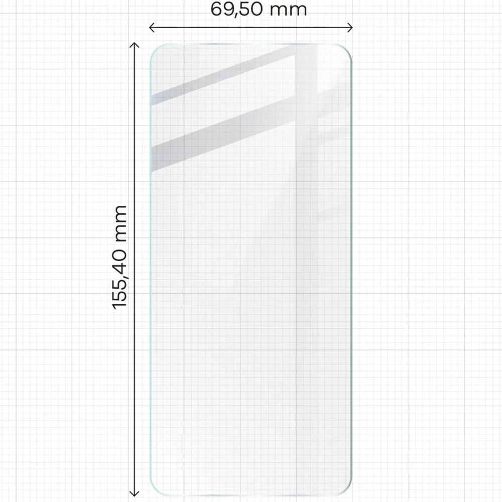 Hurtownia GSM - Szkło hartowane Bizon Glass Clear 2 do Oppo Reno12 F 4G/5G/12 FS - BIZ6463 - {ean13} - Hurt