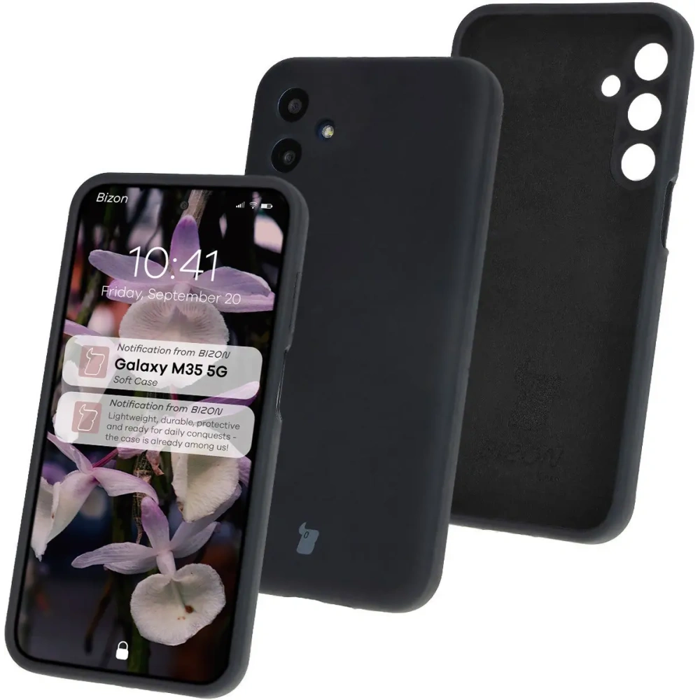 Hurtownia GSM - Silikonové pouzdro Bizon Soft Case pro Samsung Galaxy M35 5G černé - BIZ6465 - {ean13} - Hurt