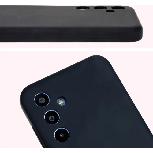 Silikonowe etui Bizon Soft Case do Samsung Galaxy M35 5G czarne