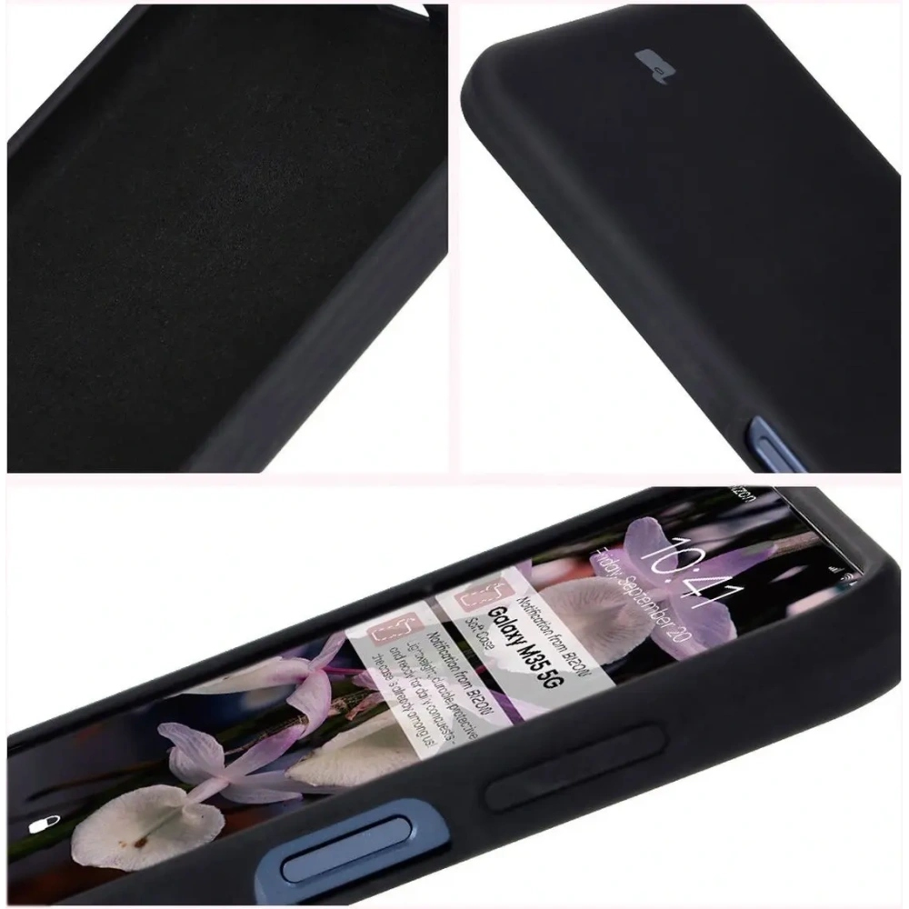 Hurtownia GSM - Silikonové pouzdro Bizon Soft Case pro Samsung Galaxy M35 5G černé - BIZ6465 - {ean13} - Hurt
