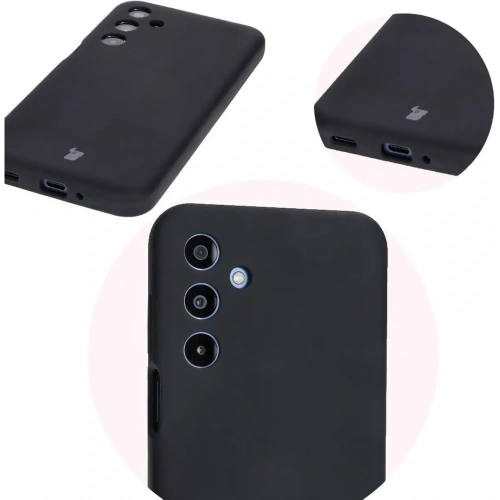Silikonowe etui Bizon Soft Case do Samsung Galaxy M35 5G czarne