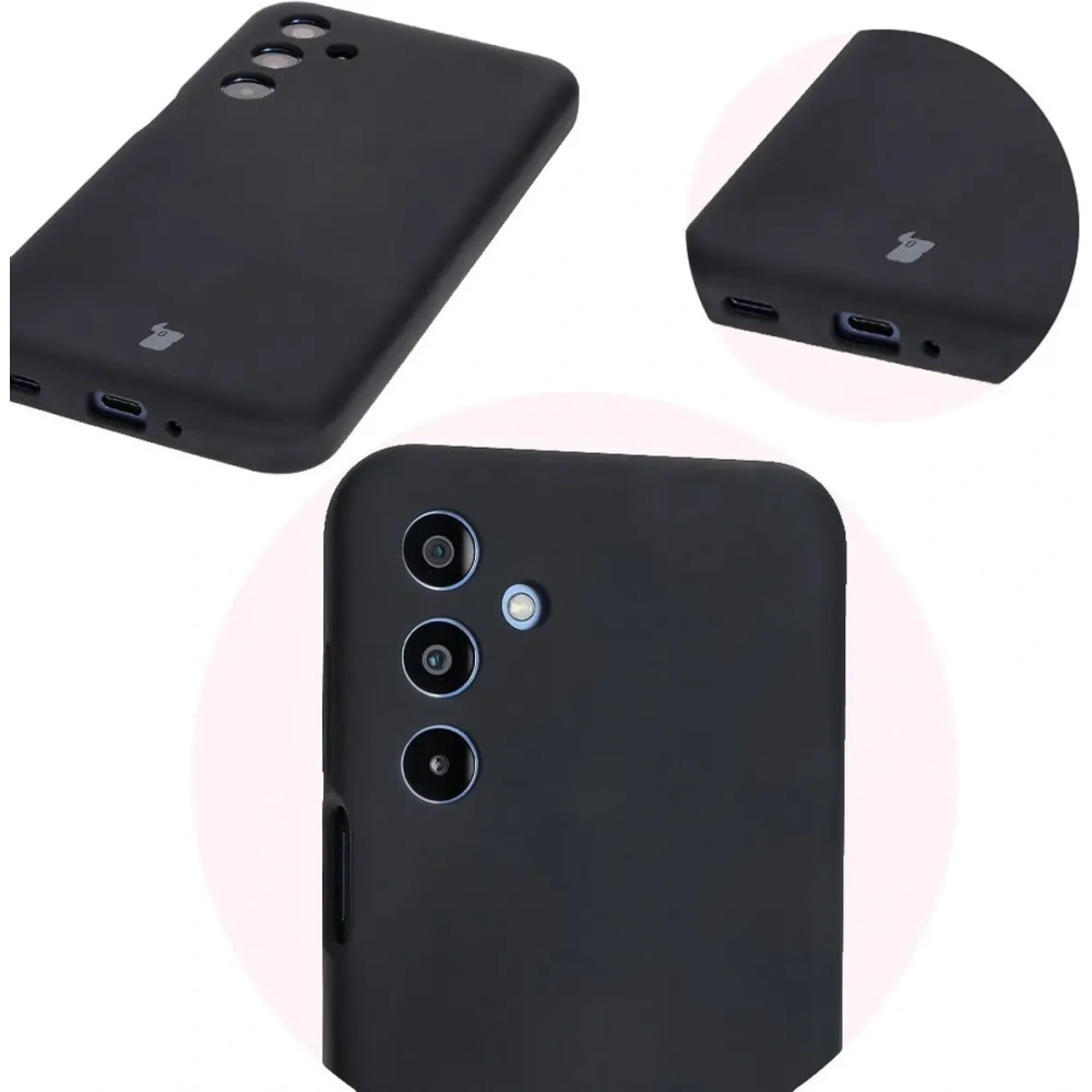 Hurtownia GSM - Silikonové pouzdro Bizon Soft Case pro Samsung Galaxy M35 5G černé - BIZ6465 - {ean13} - Hurt