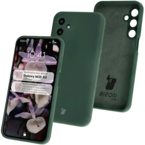 Hurtownia GSM - Silikonové pouzdro Bizon Soft Case pro Samsung Galaxy M35 5G tmavě zelené - BIZ6466 - {ean13} - Hurt