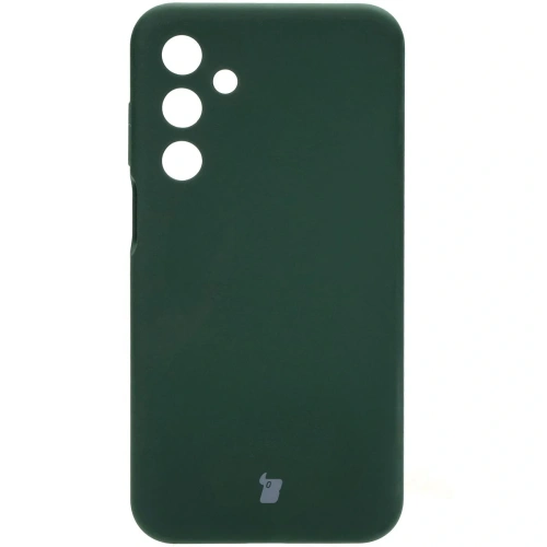 Silikonowe etui Bizon Soft Case do Samsung Galaxy M35 5G ciemnozielone