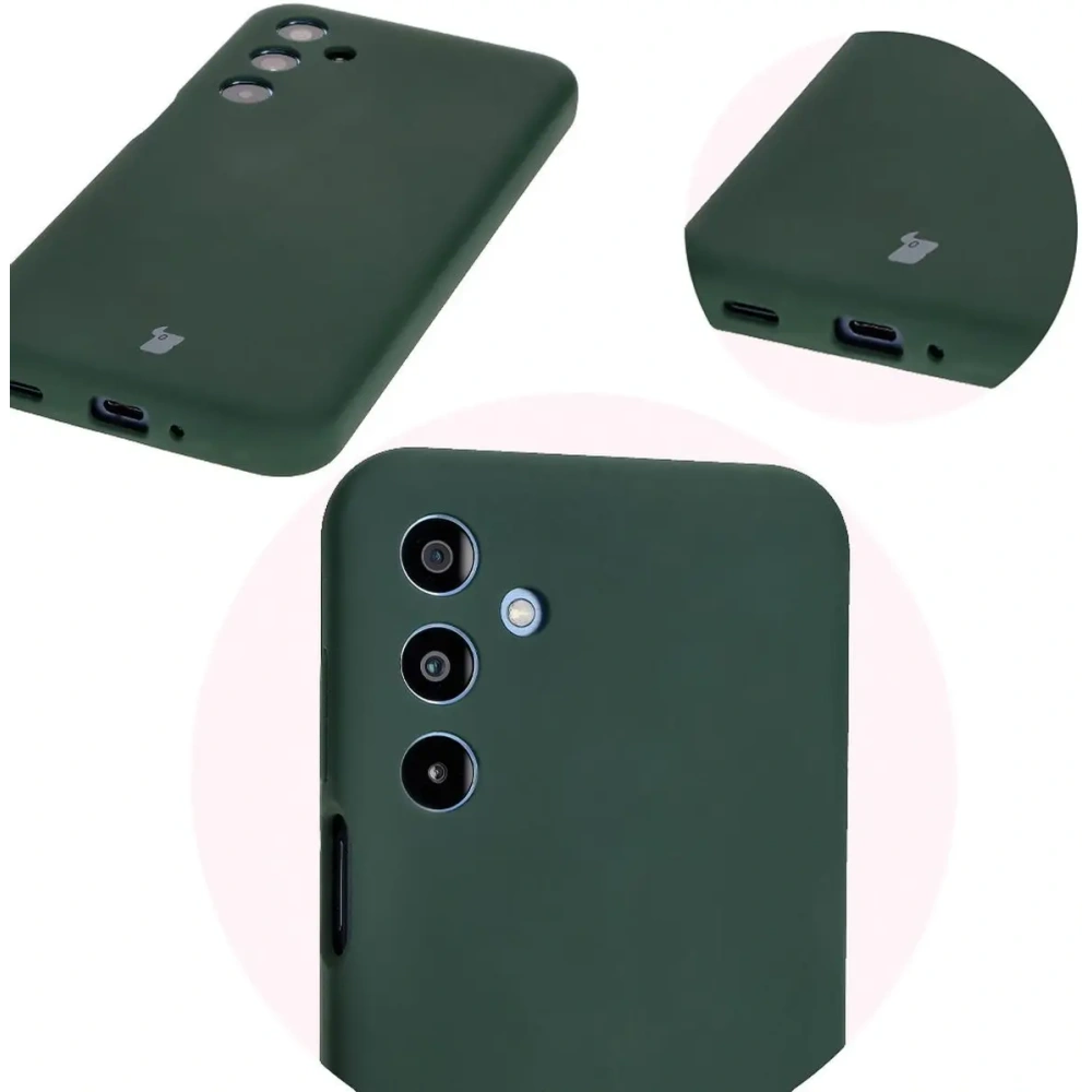 Hurtownia GSM - Silikonové pouzdro Bizon Soft Case pro Samsung Galaxy M35 5G tmavě zelené - BIZ6466 - {ean13} - Hurt