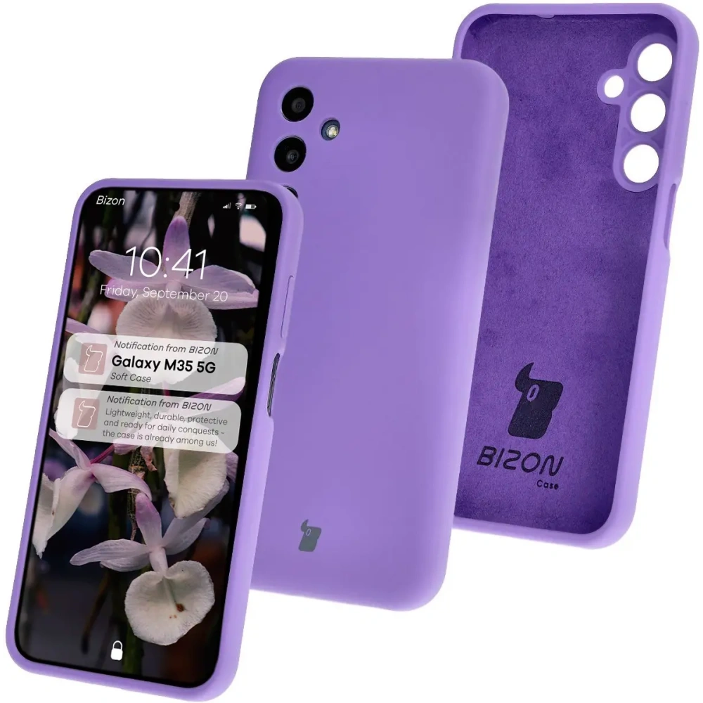 Hurtownia GSM - Silikonové pouzdro Bizon Soft Case pro Samsung Galaxy M35 5G fialové - BIZ6467 - {ean13} - Hurt