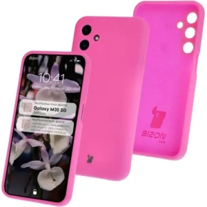 Wholesale Bizon Soft Case Samsung Galaxy M35 5G neon pink - BIZ6468 - {ean13} - Hurt