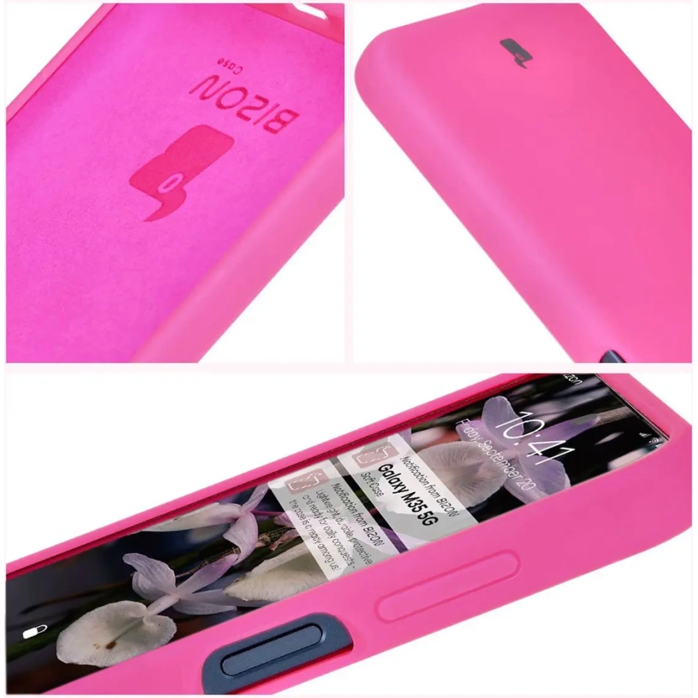 Hurtownia GSM - Silikonové pouzdro Bizon Soft Case pro Samsung Galaxy M35 5G neonově růžové - BIZ6468 - {ean13} - Hurt