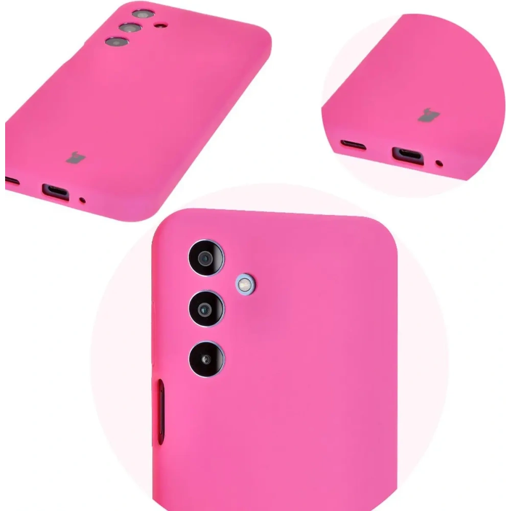 Hurtownia GSM - Silikonové pouzdro Bizon Soft Case pro Samsung Galaxy M35 5G neonově růžové - BIZ6468 - {ean13} - Hurt