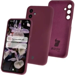 Hurtownia GSM - Silikonové pouzdro Bizon Soft Case pro Samsung Galaxy M35 5G tmavě fialové - BIZ6469 - {ean13} - Hurt