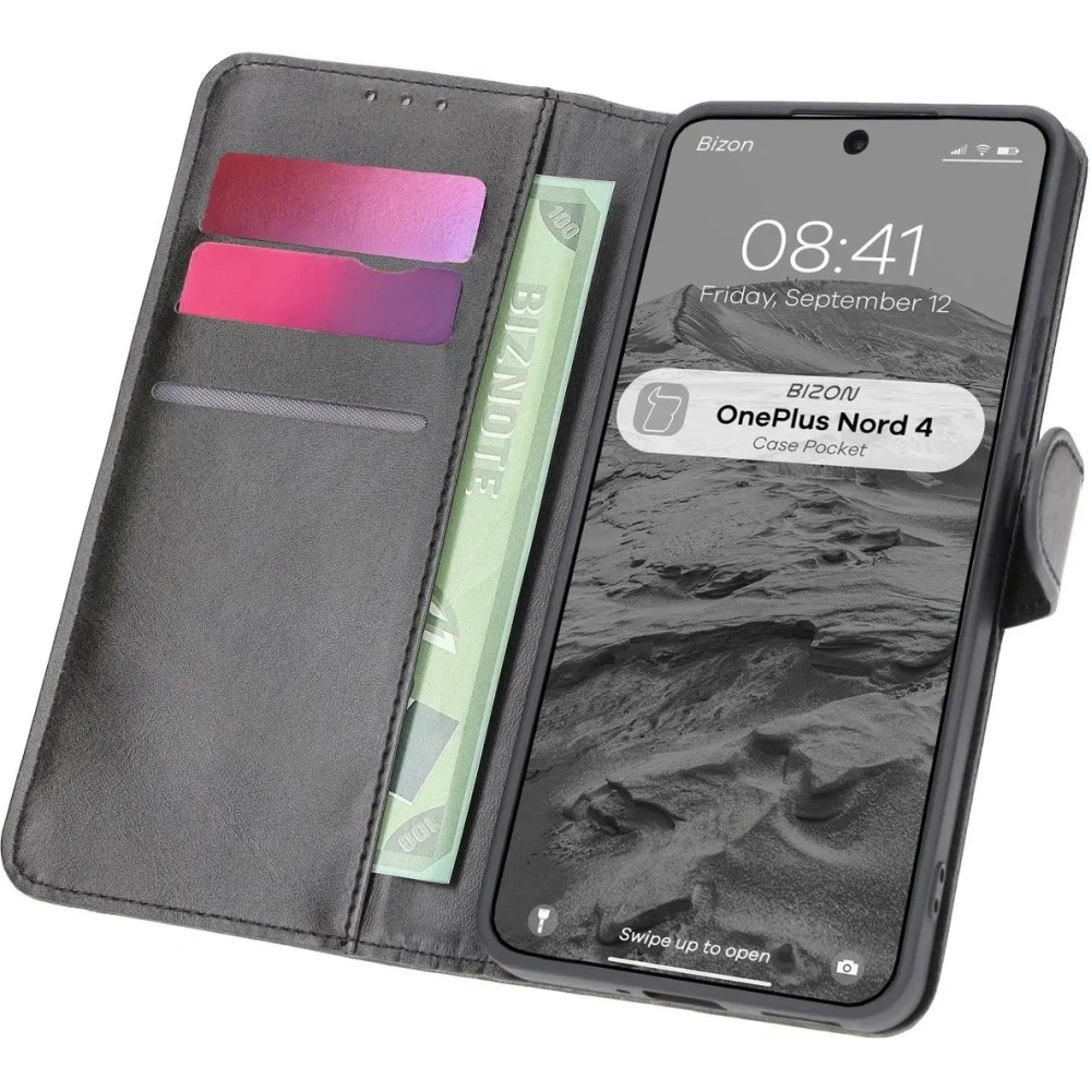 Hurtownia GSM - Bizon Case Pocket OnePlus Nord 4 negru - BIZ6470 - {ean13} - Hurt