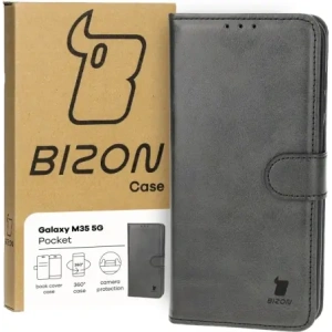Hurtownia GSM - Etui z klapką Bizon Case Pocket do Samsung Galaxy M35 5G černé - BIZ6471 - {ean13} - Hurt