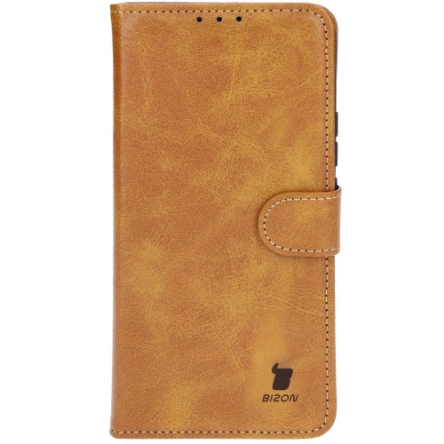 Etui z klapką Bizon Case Pocket do OnePlus Nord 4 brązowe