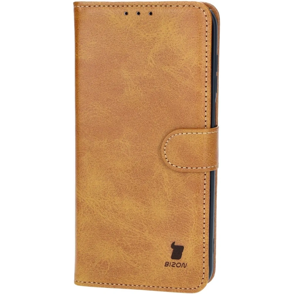 Hurtownia GSM - Etui z klapką Bizon Case Pocket do Samsung Galaxy M35 5G hnědé - BIZ6474 - {ean13} - Hurt