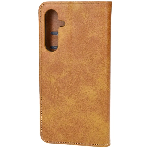Etui z klapką Bizon Case Pocket do Samsung Galaxy M35 5G brązowe