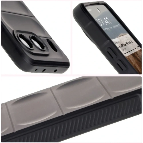 Pancerne etui Bizon Case Tur do OnePlus Nord 4 czarne