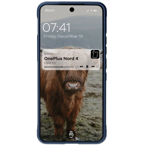 Pancerne etui Bizon Case Tur do OnePlus Nord 4 granatowe