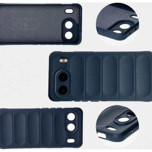 Pancerne etui Bizon Case Tur do OnePlus Nord 4 granatowe