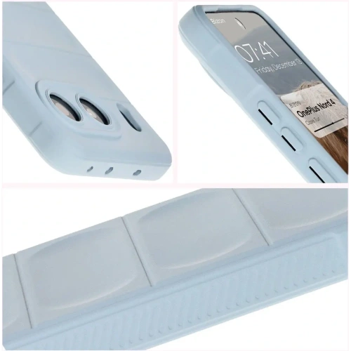 Pancerne etui Bizon Case Tur do OnePlus Nord 4 jasnoniebieskie