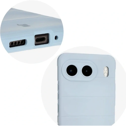 Pancerne etui Bizon Case Tur do OnePlus Nord 4 jasnoniebieskie