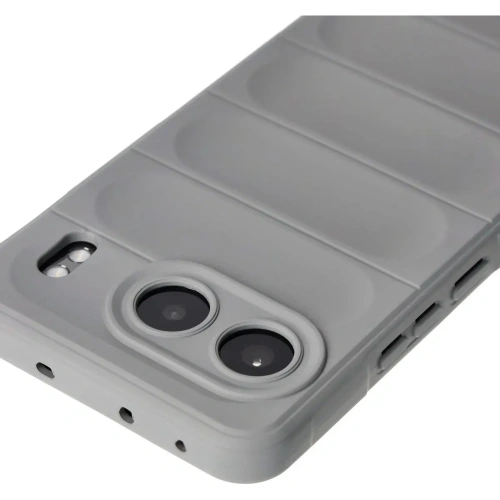 Pancerne etui Bizon Case Tur do OnePlus Nord 4 jasnoszare