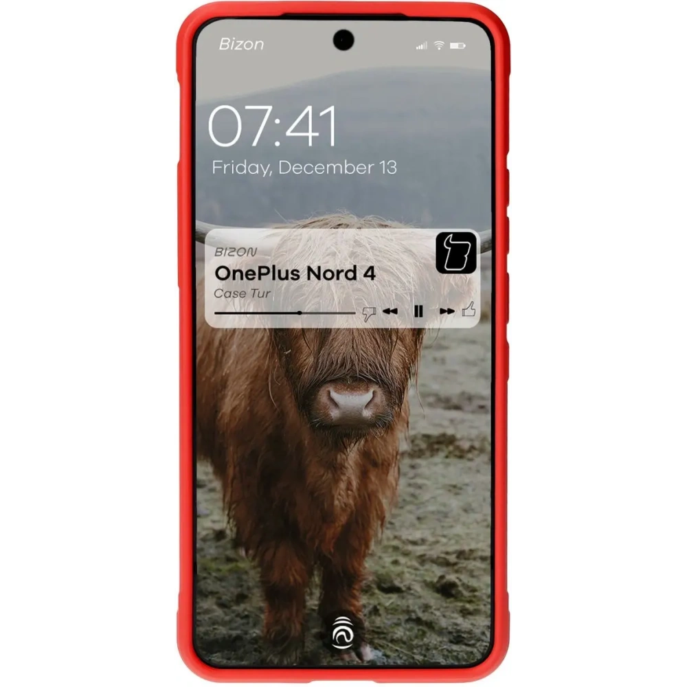 Hurtownia GSM - Bizon Case Tur OnePlus Nord 4 piros - BIZ6480 - {ean13} - Hurt