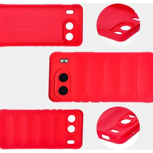 Pancerne etui Bizon Case Tur do OnePlus Nord 4 czerwone