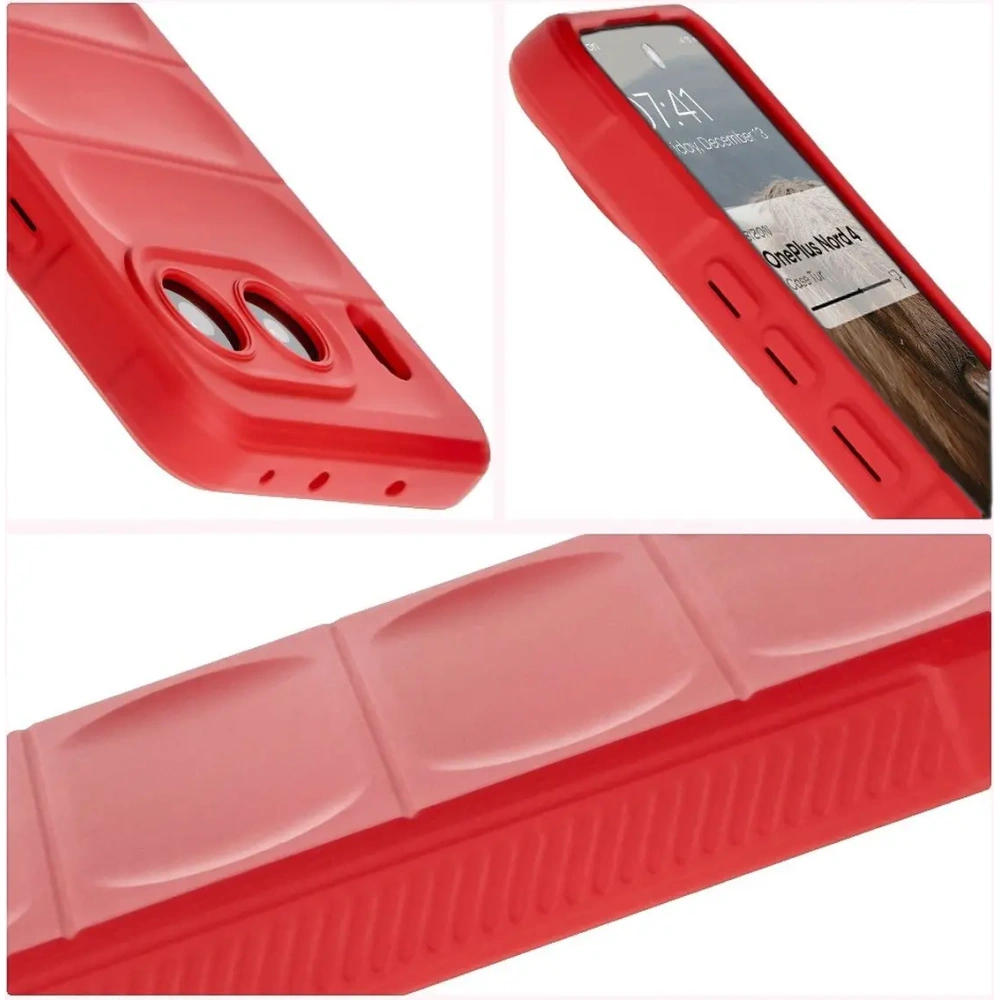 Hurtownia GSM - Bizon Case Tur OnePlus Nord 4 piros - BIZ6480 - {ean13} - Hurt