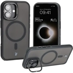 Wholesale Bizon Case Eclipse Apple iPhone 16 smoky with a black frame - BIZ6481 - {ean13} - Hurt