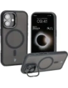 Bizon Case Eclipse Apple iPhone 16 smoky with a black frame