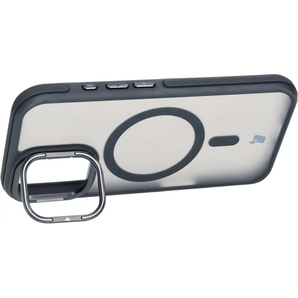 Hurtownia GSM - Bizon Case Eclipse Apple iPhone 16 füstös fekete kerettel - BIZ6481 - {ean13} - Hurt