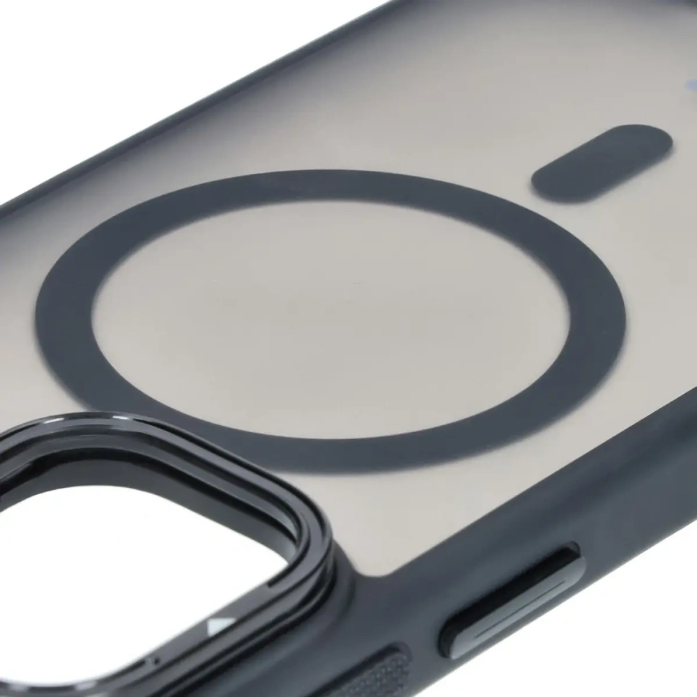 Hurtownia GSM - Bizon Case Eclipse Apple iPhone 16 füstös fekete kerettel - BIZ6481 - {ean13} - Hurt